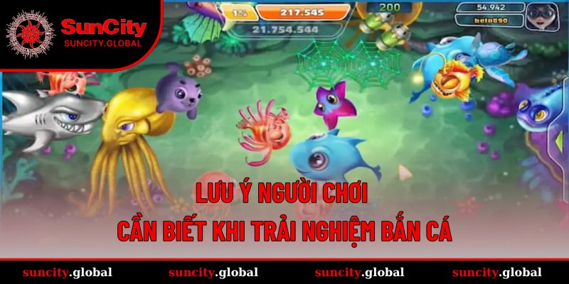 Top Game Bắn Cá Đổi Thưởng Giúp Bạn Thắng Lớn Nhanh Chóng 3 Các điều cần quan tâm khi chơi bắn cá