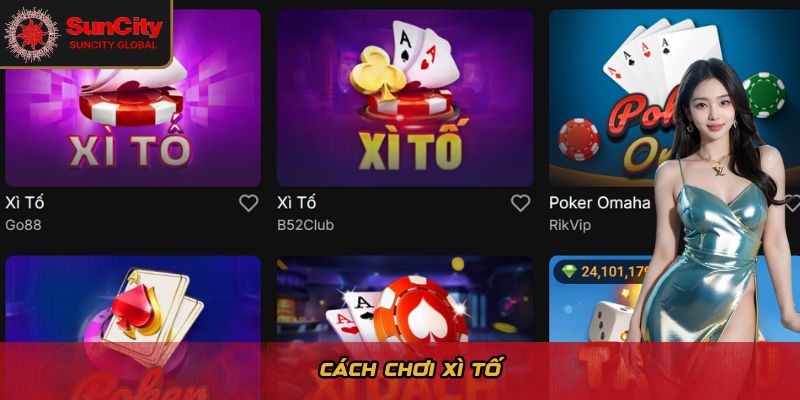 Cách chơi Xì Tố