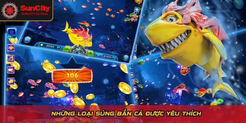 Súng Bắn Cá Là Gì? Cách Chọn Súng Chuẩn Để Thắng Lớn 2 Những loại súng bắn cá được yêu thích