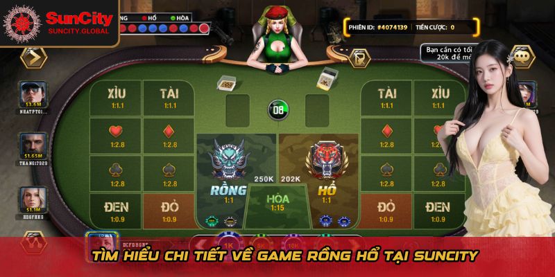 Học Cách Chơi Rồng Hổ Suncity Cực Nhanh, Thắng Ngay Ván Đầu 1 Tìm hiểu chi tiết về game Rồng Hổ tại Suncity